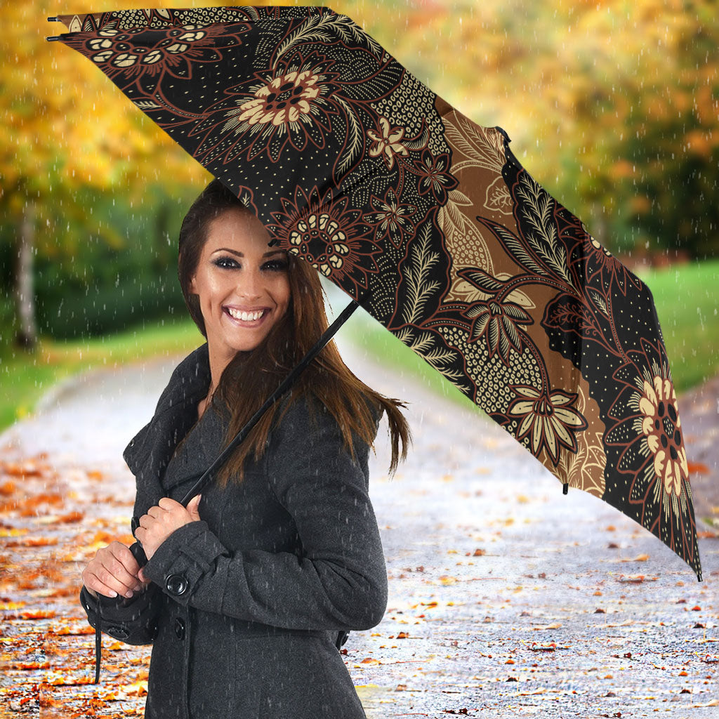 Batik Pedalaman Semen Lereng Style Umbrella Indonesian Traditional Pattern