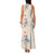 Beige Hawaii Lei Seashells Starfish Family Matching Tank Maxi Dress and Hawaiian Shirt Sandy Sylized - Polynesian Pride
