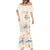 Beige Hawaii Lei Seashells Starfish Mermaid Dress Sandy Sylized - Polynesian Pride