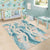 Hawaii Lei Seashells Starfish Area Rug Fresh Summer Vibe - Polynesian Pride