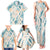 Hawaii Lei Seashells Starfish Family Matching Tank Maxi Dress and Hawaiian Shirt Fresh Summer Vibe - Polynesian Pride