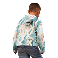 Hawaii Lei Seashells Starfish Kid Hoodie Fresh Summer Vibe - Polynesian Pride