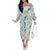 Hawaii Lei Seashells Starfish Off The Shoulder Long Sleeve Dress Fresh Summer Vibe - Polynesian Pride