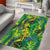 Hawaii Summer Tropical Leaves Area Rug - Polynesian Pride