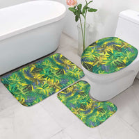 Hawaii Summer Tropical Leaves Bathroom Set - Polynesian Pride