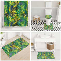 Hawaii Summer Tropical Leaves Bathroom Set - Polynesian Pride