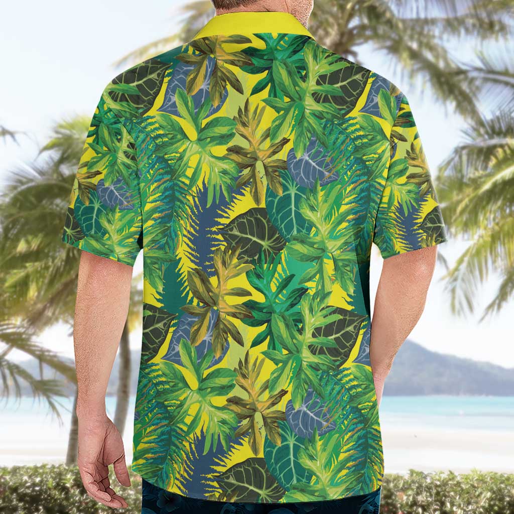 Hawaii Summer Tropical Leaves Hawaiian Shirt - Polynesian Pride