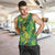Hawaii Summer Tropical Leaves Men Tank Top - Polynesian Pride
