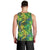 Hawaii Summer Tropical Leaves Men Tank Top - Polynesian Pride