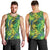 Hawaii Summer Tropical Leaves Men Tank Top - Polynesian Pride