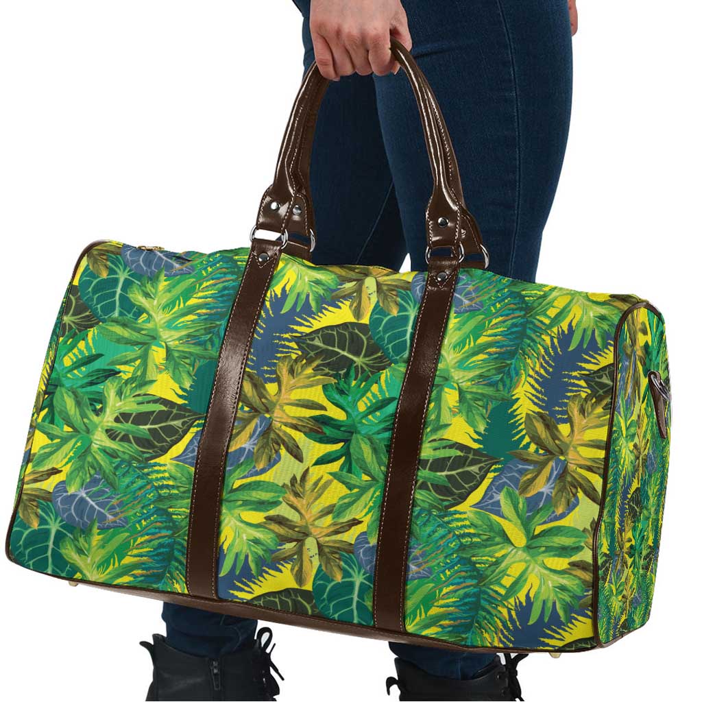 Hawaii Summer Tropical Leaves Travel Bag - Polynesian Pride