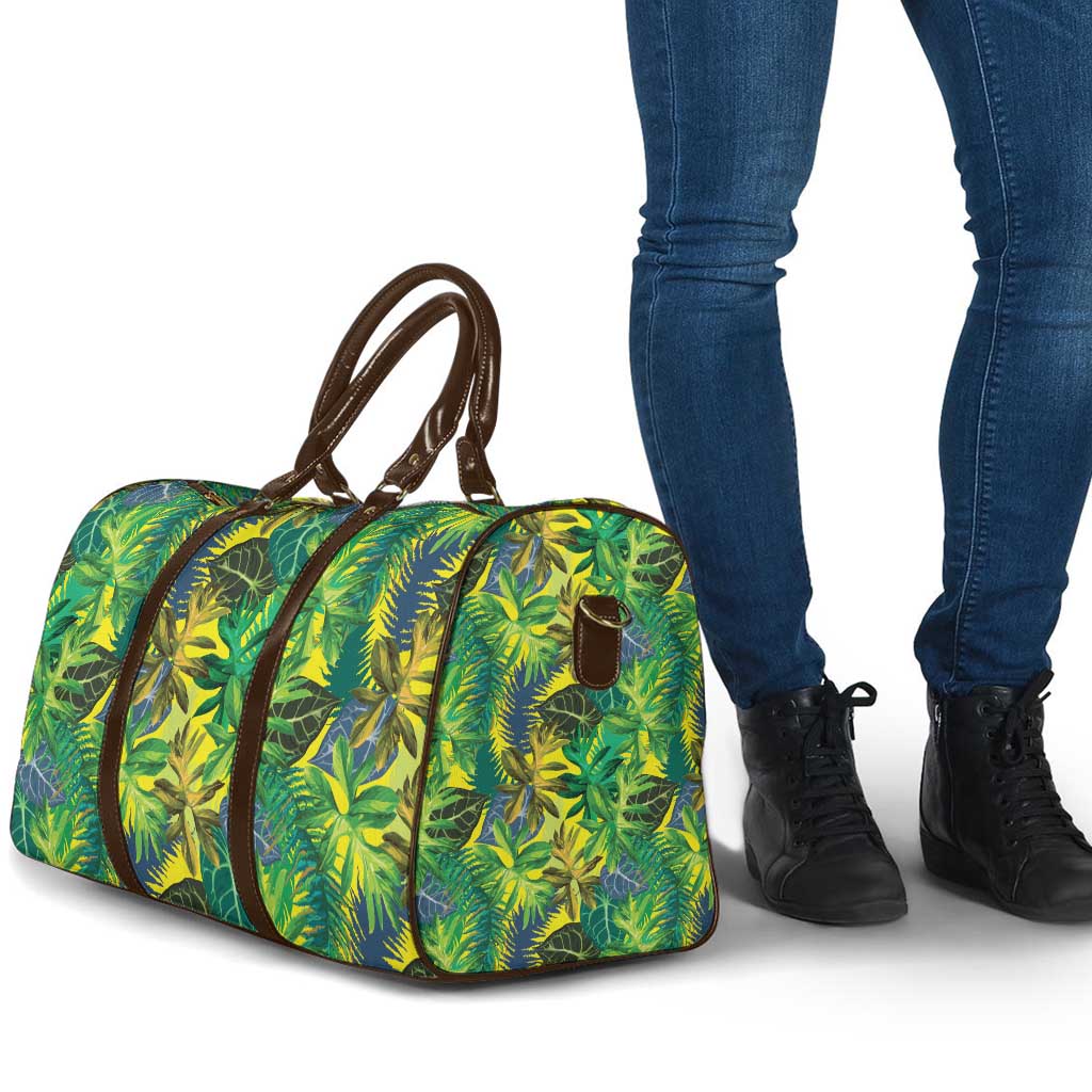 Hawaii Summer Tropical Leaves Travel Bag - Polynesian Pride