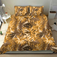 Hawaii Gold Tropical Leaves Bedding Set - Polynesian Pride