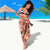 Hawaii Red Brown Tropical Leaves Sarong - Polynesian Pride