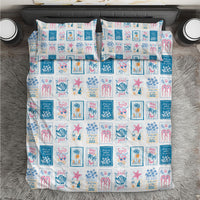 Hawaii Coastal Summer Postcard Bedding Set