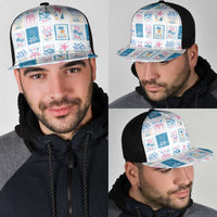Hawaii Coastal Summer Postcard Mesh Trucker Cap