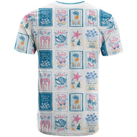 Hawaii Coastal Summer Postcard T Shirt