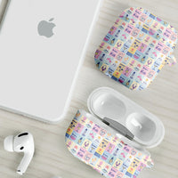 Aloha Summer Posters Grunge Textures AirPods Case