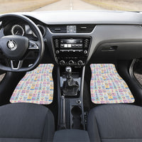 Aloha Summer Posters Grunge Textures Car Mats