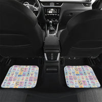 Aloha Summer Posters Grunge Textures Car Mats