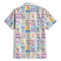 Aloha Summer Posters Grunge Textures Hawaiian Shirt