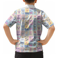 Aloha Summer Posters Grunge Textures Hawaiian Shirt