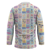 Aloha Summer Posters Grunge Textures Hockey Jersey