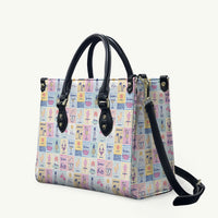 Aloha Summer Posters Grunge Textures Leather Bag
