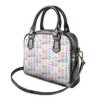 Aloha Summer Posters Grunge Textures Shoulder Handbag