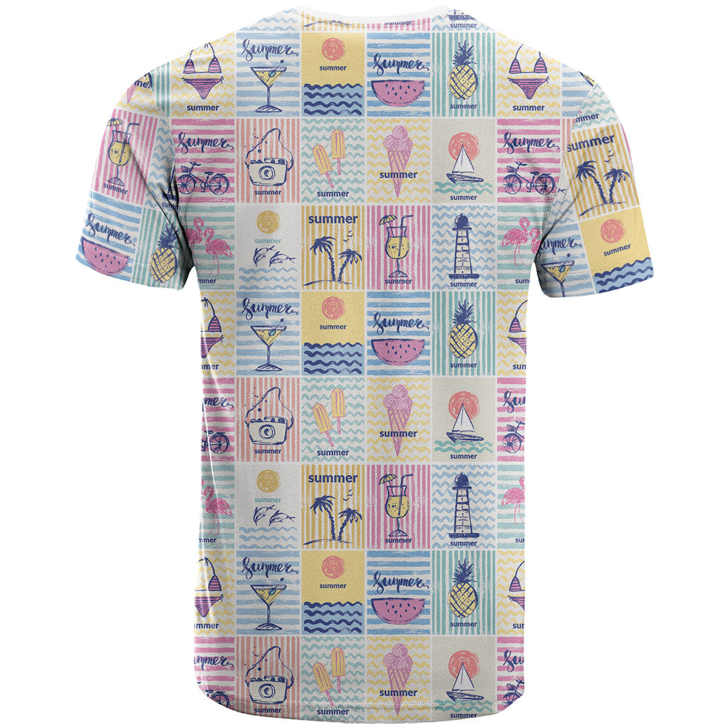 Aloha Summer Posters Grunge Textures T Shirt