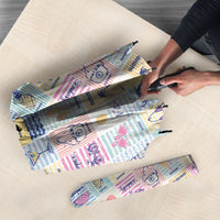 Aloha Summer Posters Grunge Textures Umbrella