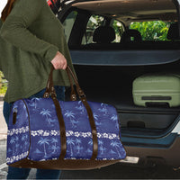 Blue Hawaii Palm Tree Hibiscus Travel Bag Fantasy Summer Vibe LT01 - Polynesian Pride