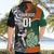 New Zealand and Ireland Rugby Hawaiian Shirt Silver Fern With Shamrock 2023 World Cup LT01 - Polynesian Pride