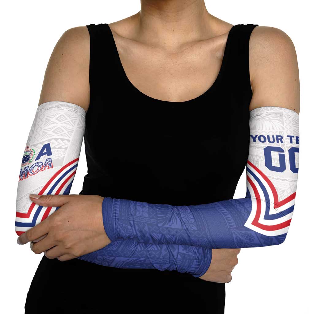 Custom Toa Samoa Rugby Arm Sleeves 1992-1993 Special Edition - Polynesian Pride