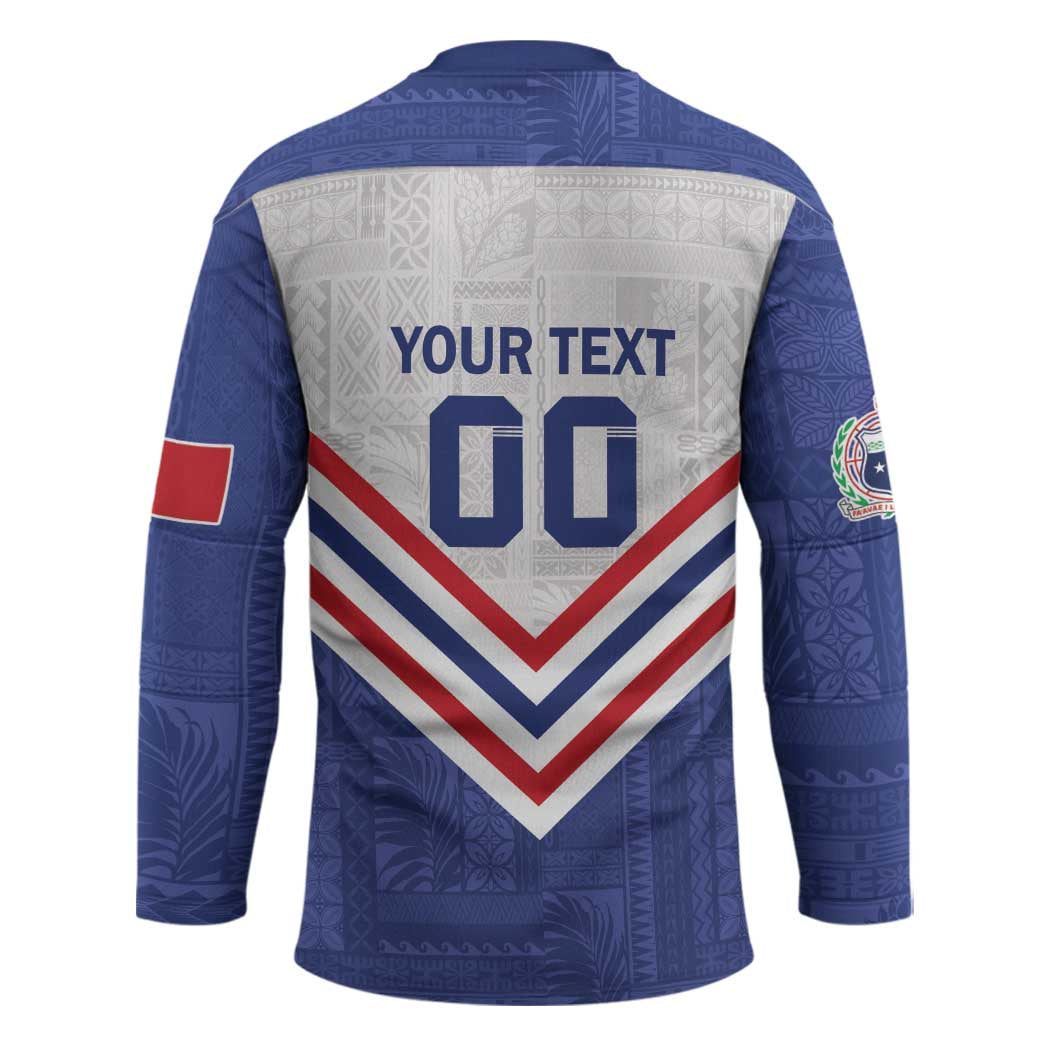 Custom Toa Samoa Rugby Hockey Jersey 1992-1993 Special Edition - Polynesian Pride