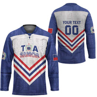 Custom Toa Samoa Rugby Hockey Jersey 1992-1993 Special Edition - Polynesian Pride