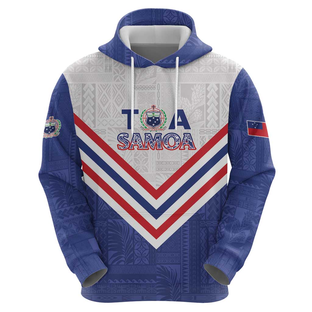 Custom Toa Samoa Rugby Hoodie 1992-1993 Special Edition - Polynesian Pride
