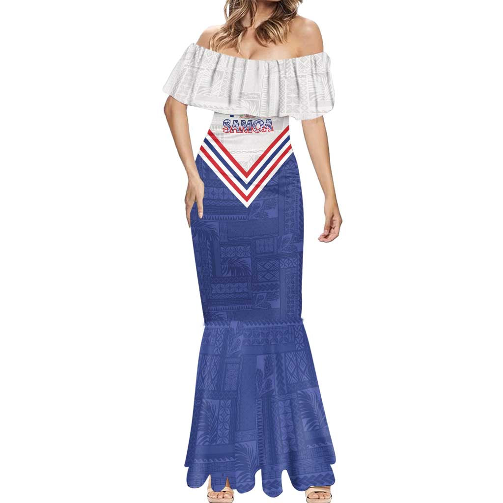 Custom Toa Samoa Rugby Mermaid Dress 1992-1993 Special Edition - Polynesian Pride