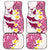 Maori Manta Ray Plumeria Royal Pink Car Mats