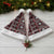 Fiji Masi Tapa Pattern Red Christmas Santa Hat - Polynesian Pride