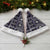 Fiji Masi Tapa Pattern Purple Christmas Santa Hat - Polynesian Pride