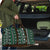 Fiji Masi Tapa Pattern Green Travel Bag - Polynesian Pride