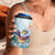 Hawaii Flamingo 4 in 1 Can Cooler Tumbler Plumeria Tropical Beach