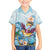 Hawaii Flamingo Family Matching Puletasi and Hawaiian Shirt Plumeria Tropical Beach