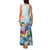 Hawaii Flamingo Family Matching Tank Maxi Dress and Hawaiian Shirt Plumeria Tropical Beach