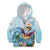 Hawaii Flamingo Kid Hoodie Plumeria Tropical Beach