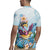 Hawaii Flamingo Rugby Jersey Plumeria Tropical Beach