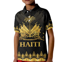 Haiti Neg Marron Gold Kid Polo Shirt Lespwa pa anyen san aksyon