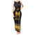 Haiti Neg Marron Gold Tank Maxi Dress Lespwa pa anyen san aksyon