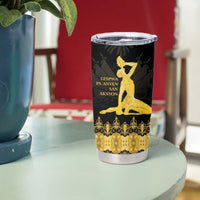 Haiti Neg Marron Gold Tumbler Cup Lespwa pa anyen san aksyon